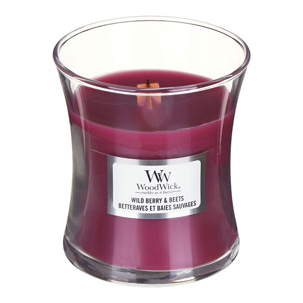 Fotoja e Qiri aromatik WoodWick Wild Berry & Beets Small, 85 g
