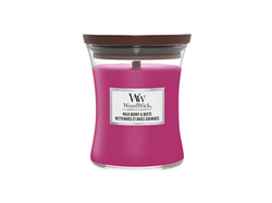 Fotoja e Qiri aromatik WoodWick Wild Berry & Beets Medium, 275 g