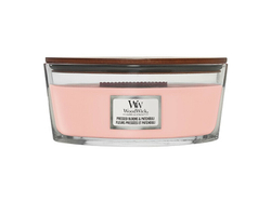 Fotoja e Qiri aromatik WoodWick Pressed Blooms & Patchouli, 453.6 g
