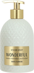 Fotoja e Sapun i lëngshëm Vivian Grey Wonderful White Flowers, 500 ml
