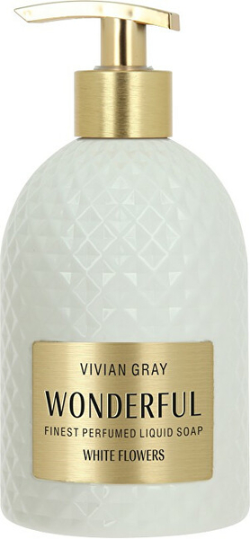 Fotoja e Sapun i lëngshëm Vivian Grey Wonderful White Flowers, 500 ml