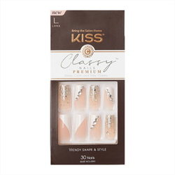 Fotoja e Thonj aritificial Kiss Premium Gorgeous, 30 copë