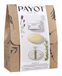 Fotoja e Set Payot Herbier XMAS Ritual, Krem për fytyrë 50 ml + Krem për fytyrë 50 g + doreza për masazh