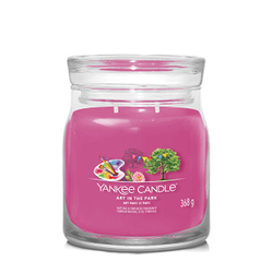 Fotoja e Qiri aromatik Yankee Candle Medium Art In the Park, 368 g