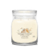 Fotoja e Qiri aromatik Yankee Candle Medium Soft Wool & Amber, 368 g, Picture 1