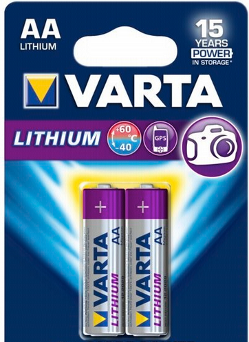 Fotoja e Bateri Varta Ultra Lithium AA / R6, 2 copë