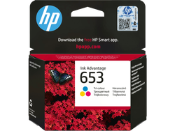 Fotoja e Ngjyrë për printer HP 3YM74AE, tre ngjyra, No. 653