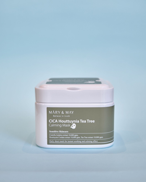 Fotoja e MARY & MAY CICA Houttuynia Tea Tree Calming Mask