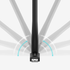 Fotoja e TP-Link Archer T2U Plus AC600 High Gain Wireless D, Picture 2