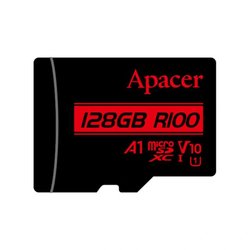 Fotoja e Kartë memorie Apacer Micro SDHC, 128GB, UHS-I U1, Class10, V10 A1 R