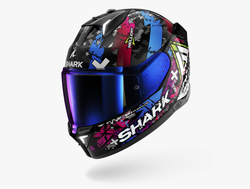 Fotoja e Helmetë Shark i3 Hellcat, e zezë/kaltër, M