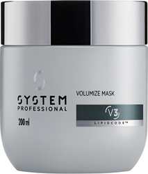 Fotoja e Maskë për volum të flokëve System Professional, 400 ml