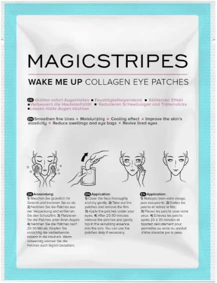 Fotoja e Set maska për sy Magicstripes Wake Me Up Collagen Eye Patches, 5 copë