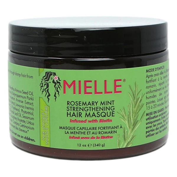 Fotoja e Maskë flokësh Mielle Rosemary Mint, 340 g