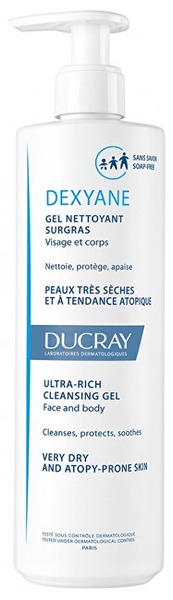 Fotoja e Xhel pastrues për lëkurë Ducray Dexyane, 400 ml