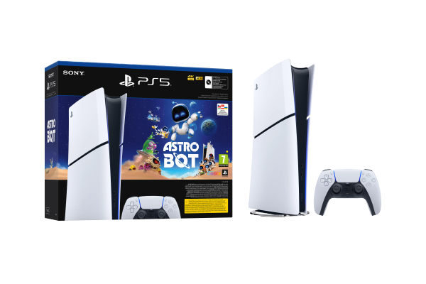 Fotoja e Konzolë Sony PlayStation 5 Digital Edition + Astrobot, i bardhë