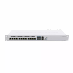 Fotoja e Switch dhe ruter MikroTik CRS312-4C+8XG-RM