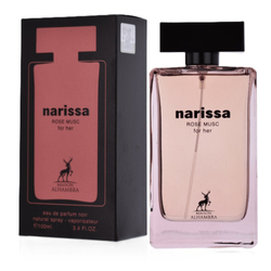 Fotoja e Eau de Parfum Maison Alhambra Narissa Rose Musc For Her, 100ml