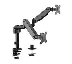 Fotoja e Mbajtëse Monitori Gembird MA-DA2P-01, 17-32", 9kg, VESA 100x100, e zezë