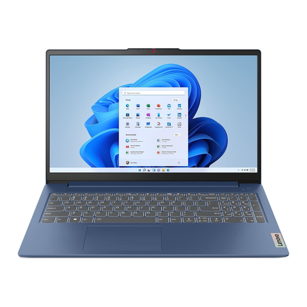 Fotoja e Laptop Lenovo IdeaPad Slim 3 15IRU8, Intel Core i3-1315U, 15.6", 8GB LPDDR5, 512GB SSD, Intel UHD Graphics, i kaltër