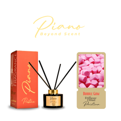 Fotoja e Aromë për dhoma Piano Reed Diffuser Pristina, bubble gum, 150ml