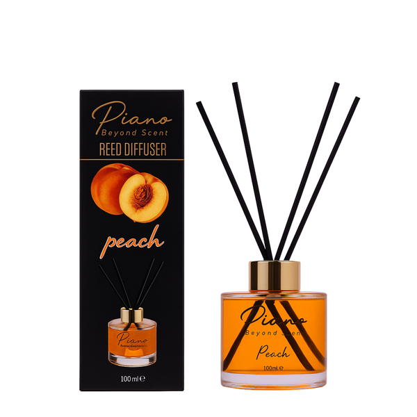 Fotoja e Aromë për dhoma Piano Reed Diffuser Peach, 100ml