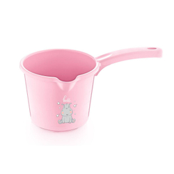 Fotoja e Tas për Pastrimin e Bebes Pembe.
