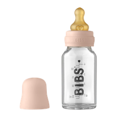 Fotoja e Shishe prej qelqi BIBS Bottle Set 110ml Pembe