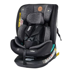 Fotoja e Ulëse për Veturë Kidilo - Isofix E zezë.