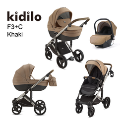 Fotoja e Karrocë Kidilo - Set 4në1 Bezhë.