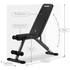 Fotoja e Stol fitnesi Zipro Stride, i zi, Picture 2