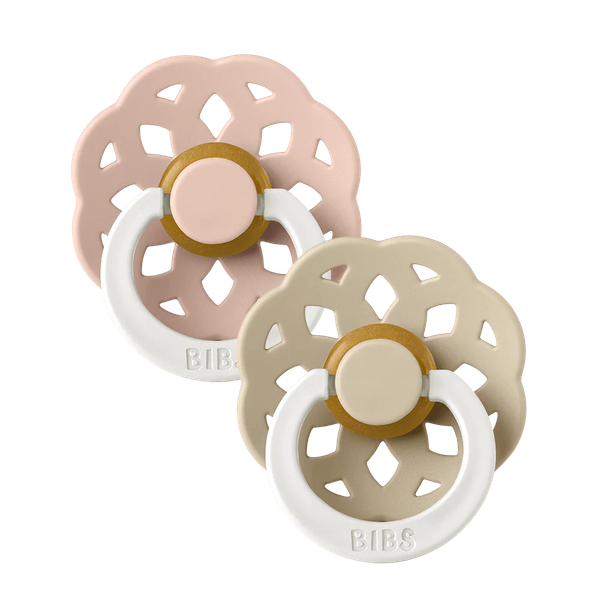 Fotoja e Biberon BIBS Boheme Pacifier GLOW - 2 copë 0-6 Muaj