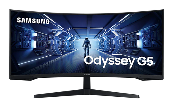 Fotoja e Monitor Samsung Odyssey G5 - 34'' LED, UW-QHD, i zi