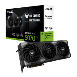 Fotoja e Kartelë grafike ASUS TUF Gaming TUF-RTX5070TI-O16G-GAMING, NVIDIA GeForce RTX 5070 Ti, 16 GB