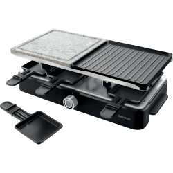 Fotoja e Grill elektrik Raclette Sencor SBG 0260BK, e hirtë/zezë