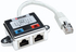 Fotoja e Intellinet 2-Port Modular Distributor, Cat5e, FTP, allows two RJ45 ports to share one Cat5e network cable, Picture 3