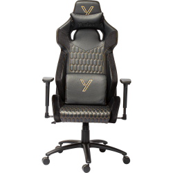 Fotoja e Karrige Gaming Yenkee YGC 110GD ONYX, E zezë me të artë​