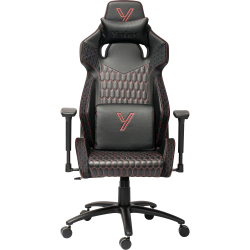 Fotoja e ​Karrige Gaming Yenkee YGC 110RD GHOST, E zezë me të kuqe