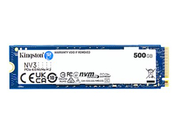 Fotoja e Kingston NV3 - SSD - 500 GB - PCIe 4.0 x4 (NVMe) M.2, SSD i mbrendshëm