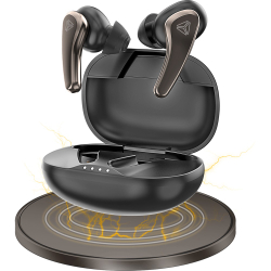 Fotoja e Kufje Wireless Yenkee YHP 05BT BK TABOO – True Wireless, Bluetooth 5.2, Ngjyrë e Zezë