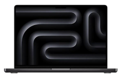 Fotoja e Laptop Apple MacBook Pro 14.2" 3024 x 1964 @ 120 Hz (Apple M4 Pro 12-Core, 16-Core GPU, 24GB RAM, 512GB SSD, Space Black - kbd: DE)