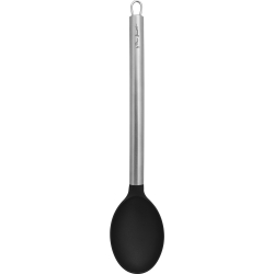 Fotoja e Lugë kuzhine Lamart LT3988 INOX, e Zezë