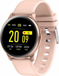 Fotoja e SmartWatch GARETT WOMEN LAURA GOLDEN/PINK (Waterproof IP67, 1.3" Touch)