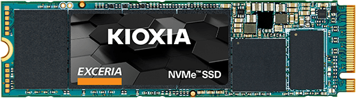 Fotoja e SSD e mbrendshme Kioxia EXCERIA - 500GB - PCIe 3.1a x4 (NVMe)