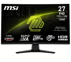 Fotoja e Monitor MSI MAG 274CXF, 27", Full HD, 280Hz, i zi