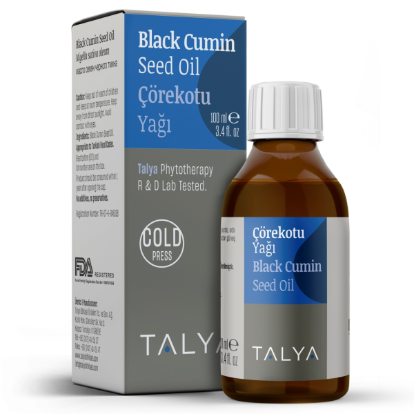 Fotoja e Vaj Talya Herbal Black Cumin Seed Oil, 100ml