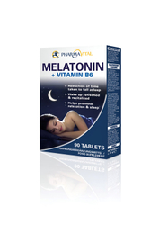 Fotoja e Suplemente Pharmavital Melatonin + vitamin B6, 90 tableta