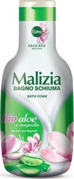 Fotoja e Shkumë banje Malizia Bio Aloe & Magnolia, 1000ml
