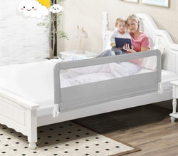 Fotoja e Mbrojtëse për shtrat Baby Center Melandi Guimo 150x48,5x35, e hirtë