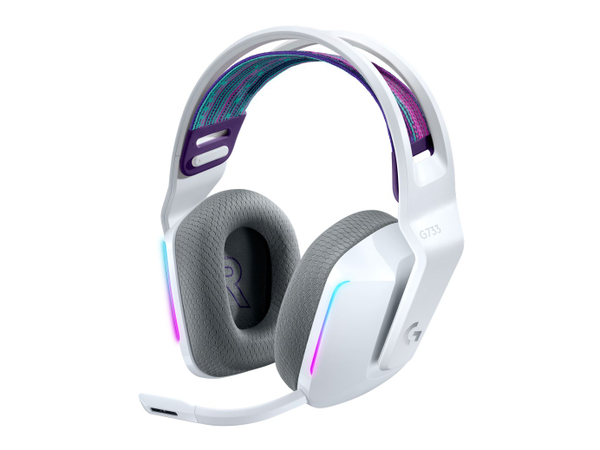 Fotoja e Kufje Logitech G733 Lightspeed, të bardha